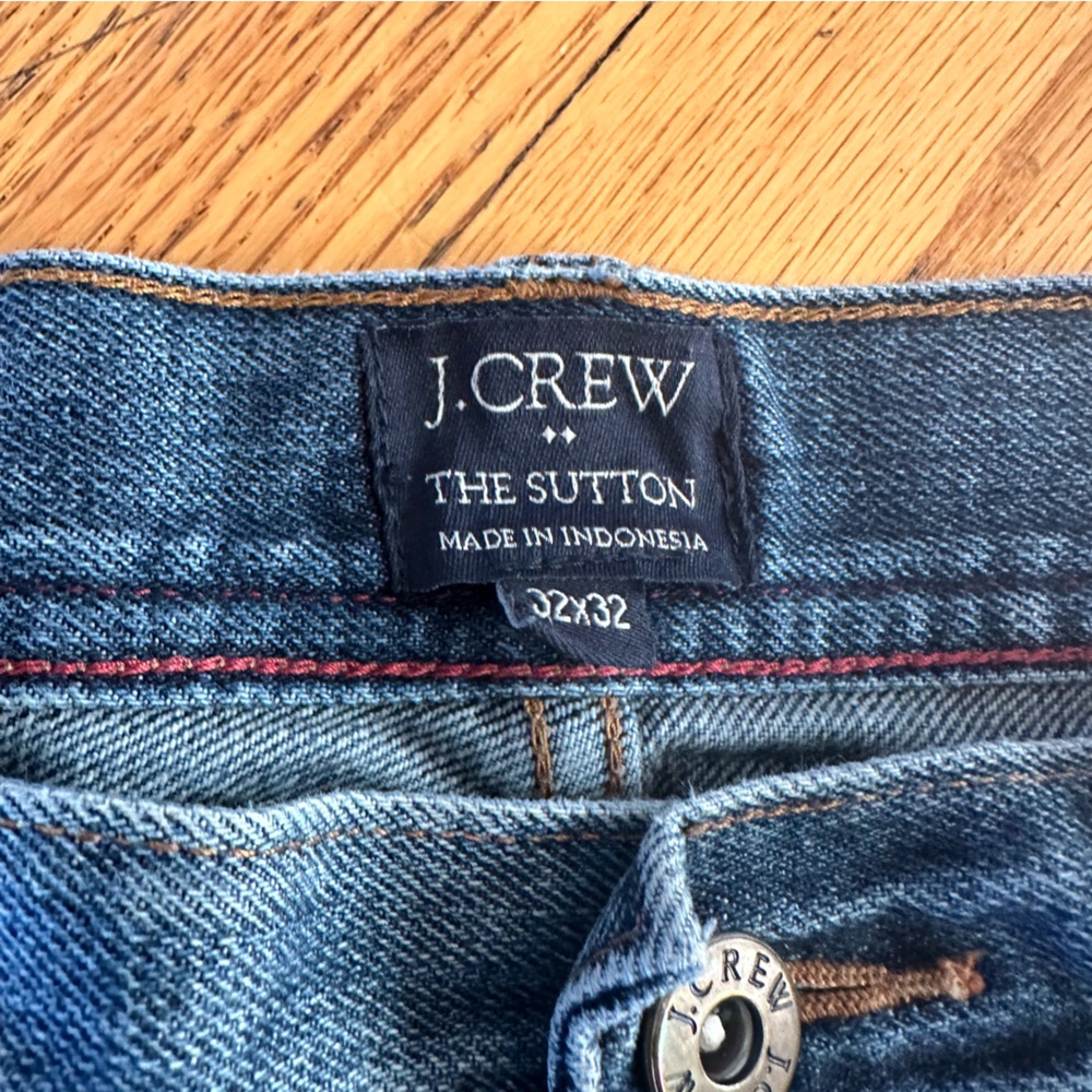 Men’s Sutton Jeans from J Crew 32x32